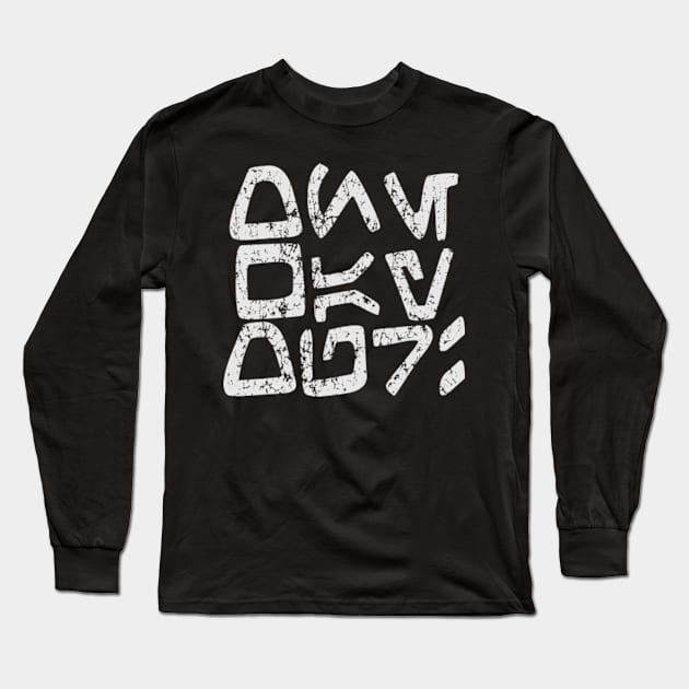 One Way Out Long Sleeve T-Shirt by Box of Ray Guns